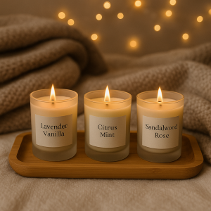 Serenity Spa Candle Trio